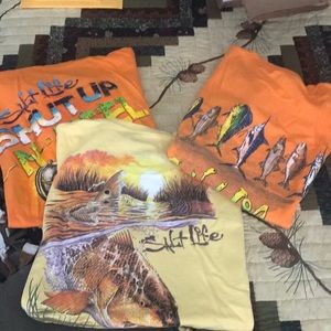 Salt Life men’s size large pocket T-shirts